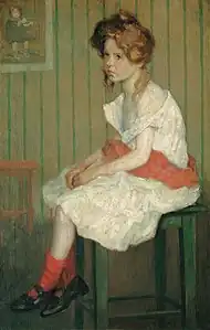 Jeune fille rousse (1912), Galerie nationale de Slovénie.