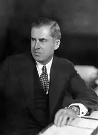 Henry Wallace, ancien vice-président des États-Unis.