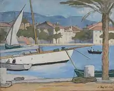 Sanary, le grand voilier (1925)
