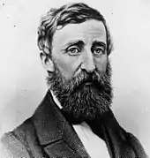 Ambrotype d'E. S. Dunshee réalisé en août 1861 d'Henry David Thoreau à la fin de sa vie.