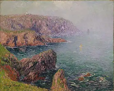 Écueils près d'Ouessant (1901), musée des Beaux-Arts de Boston.