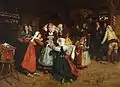 Am Hochzeitsmorgen (Brautschmückung) (1883)