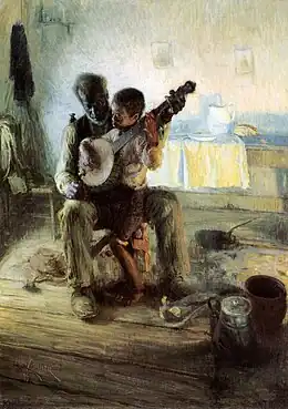 The Banjo Lesson.