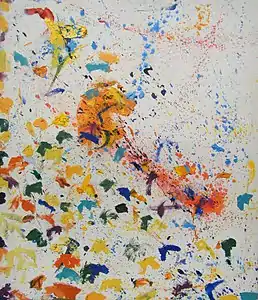 Abstract Painting, peinture, milieu des années 1980.