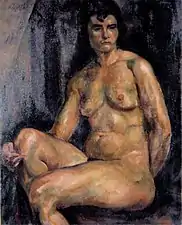 Nu de femme assise (1920).