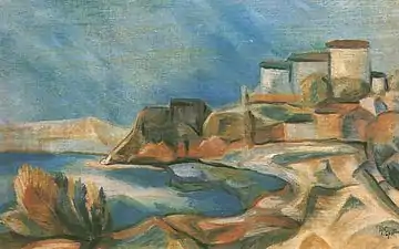Paysage provençal (avant 1939).