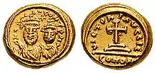 solidus de l'empereur Héraclius