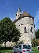 L'église Saint-Clair, côté est.