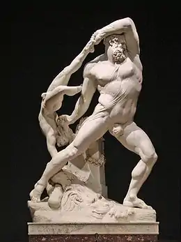 Antonio Canova,Hercule et Lichas, 1815.