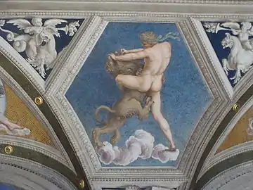 Sur le plafond de la Villa Farnesina (XVIe siècle)