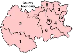 Parliamentary constituencies in Herefordshire and Worcestershire