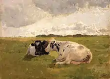 Hermann Baisch, Vaches