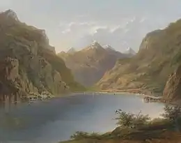 Hermann Herzog Vierwaldstättersee 1882