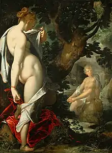 Hermaphrodite et Salmacis (Bartholomäus Spranger)