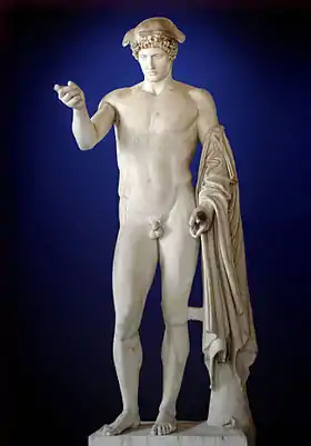 Hermes Ludovisi, copie romaine conservée au Musée national romain à Rome.