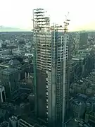 Heron Tower, en construction en janvier 2010.