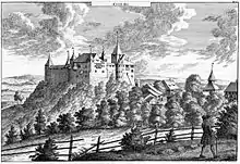 Kybourg en 1740