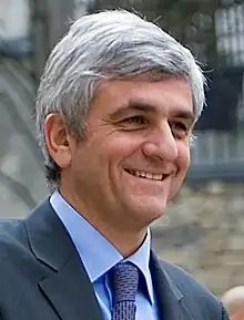 Hervé Morin, tête de liste UDI-LR-MoDem en Normandie.