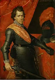 Portrait du duc Christian von Braunschweig-Wolfenbüttel, 1619.