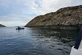 Vue de l'île