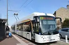 photo d’un trolleybus à Limoges