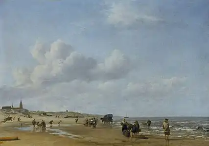 La Plage à Scheveningen (1658)Cassel