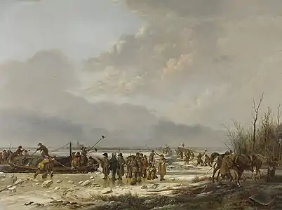 Traversée du Karnemelksloot (1814-1815)Rijksmuseum, Amsterdam