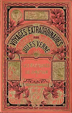 Reliure dite « à un éléphant », pour Les Naufragés du « Jonathan » (avant 1920).