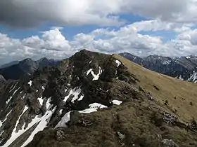 Vue depuis l'ouest.