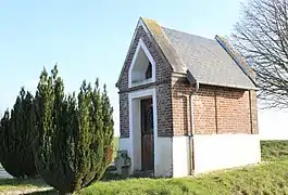 La chapelle Notre-Dame-des-Sept-Douleurs, route de Guyencourt.