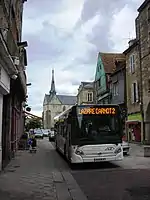 Un bus du réseau urbain d'Alençon