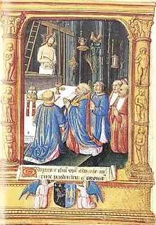 Messe de saint Grégoire.