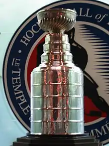 Photo de la coupe Stanley.