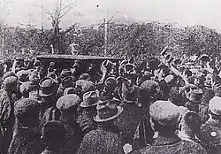 L'émeute de Hibiya en 1905 montrent l'influence que peuvent avoir les média de masse au Japon dès cette époque.