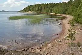 Hietasaari, une île du Saimaa.