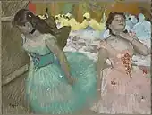 Edgar Degas, Entrée des danseuses masquées, 1879 Pastel sur papier vélin, 49 x 64.8 cm