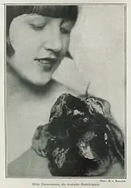 Hilde Zimmermann, la « reine de la mode 1927 ».