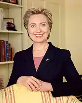 Hillary Clinton, sénatrice de New York et ancienne Première dame.