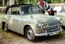 Hillman Minx Mark VIII décapotable de 1955