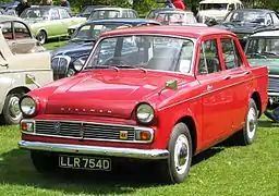 Hillman Minx Series VI: Suppression des butoirs de pare-chocs, moteur de 1 725 cm3