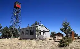 Hillsboro Peak Lookout Tower and Cabin.