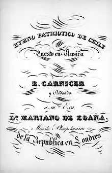 Image illustrative de l’article Hymne national du Chili
