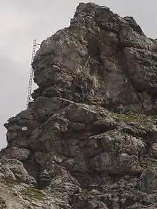 Échelle de la via ferrata de Hindelang