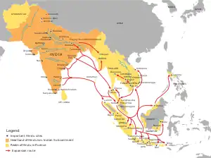 Expansion de l'hindouisme en Asie du Sud-Est