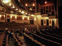 Intérieur de l'Hippodrome Theater.