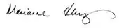 signature de Marianne Hirsch