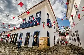 Le centre historique de la vile de Paraty