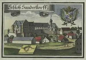 Sandersdorf Castle (en).