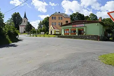 Centre de Hlavňovice.