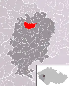 Localisation de Hlohovice